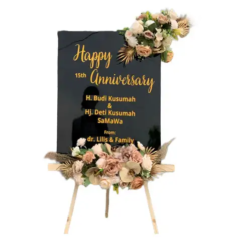 Papan Bunga Akrilik Batang Angkola